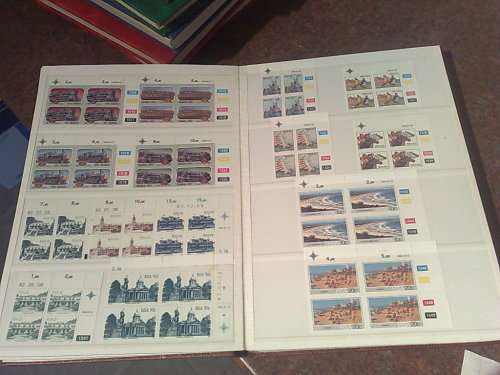 LARGE COLLECTION TO CLEAR-8 STOCKBOOKS PLUS 4 FDC ALBUMS-SOME RUST INTRUSION AND SOILING-