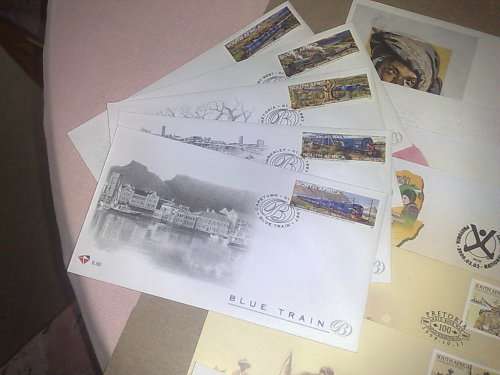 RSA-6TH SERIES GOOD FDC X 25 -PLUS SET OF 5 BLUE TRAIN FDC FREE-ALL FINE AS NEW-BAGAIN BUY
