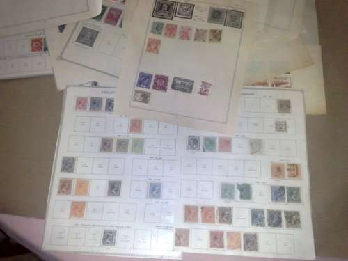 WORLDWIDE CLEARANCE-70 OLD PAGES-PAY FOR 50,GET 20 FREE-FROM OLD ALBUMS,MIXED COND