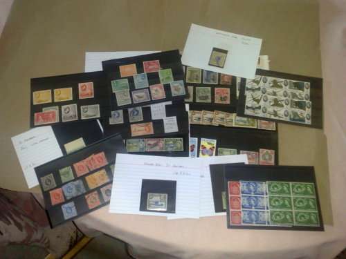 BRITISH COMMONWEALTH-15 ASSORTED CARDS WITH SOME GOOD ITEMS-BARGAIN BUY