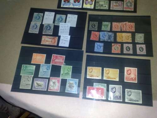 BRITISH COMMONWEALTH-15 ASSORTED CARDS WITH SOME GOOD ITEMS-BARGAIN BUY