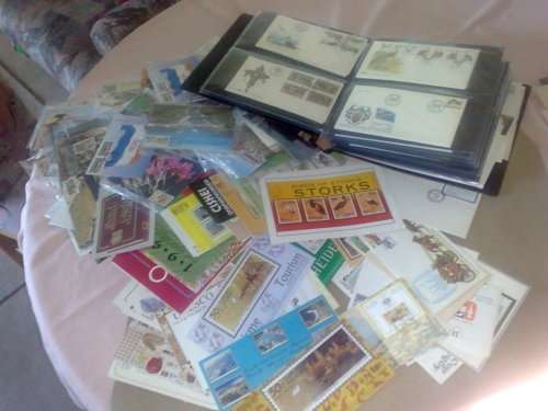 HUGE LOT TO CLEAR-FDC,MAXICARDS AND SAPO BULLETINS-HUNDREDS OF EACH-LL FINE