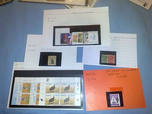 GLORY LOT-BETTER ITEMS ON 30 CARDS/SLEEVES & 10 PAGES GB COMM MINT SETS,GOOD VALUE LOT,BARGAIN BUY