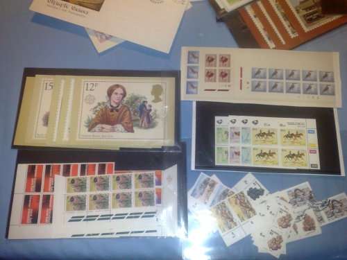 GLORY LOT-BARGAIN BUY-50 ASSORTED ITEMS,CARDS SLEEVES ,FOLDERS ETC-SOME BETTER ITEMS HERE!!!