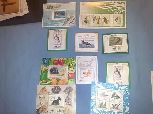 RSA -15 SUPERB UM MINISHEETS,MODERN,FACE VALUE R79.35 PLUS 10 SUPERB UM MS,FREE!!!!!