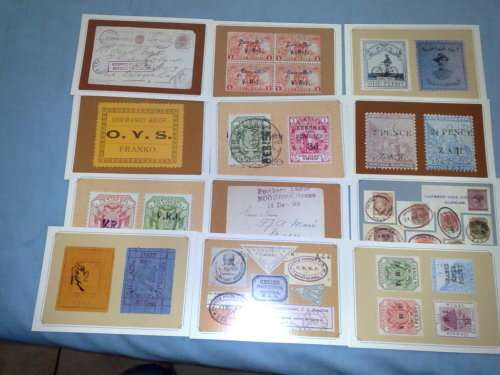 RSA-BOER WAR 100TH ANN-SET OF 12 POSTCARDS-ISSUED FOR BOER WAR EXPO ,BLOEMFONTEIN,NOT COMMON