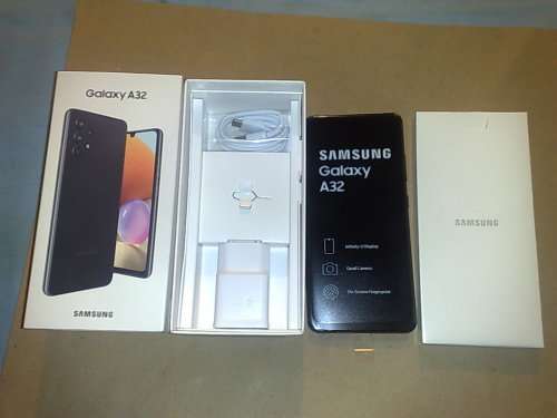 SAMSUNG A32-128GB-DUAL SIM-AWESOME BLACK,BRAND NEW,NEVER USED IN THE BOX