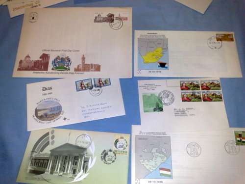 RSA-FOUNDATION-GROUP OF 30 COMMEMORATIVE FDC-SOME SCARCER ONES,CLEAN-BID PER FDC