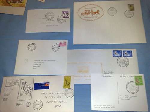RSA-FOUNDATION-GROUP OF 30 COMMEMORATIVE FDC-SOME SCARCER ONES,CLEAN-BID PER FDC