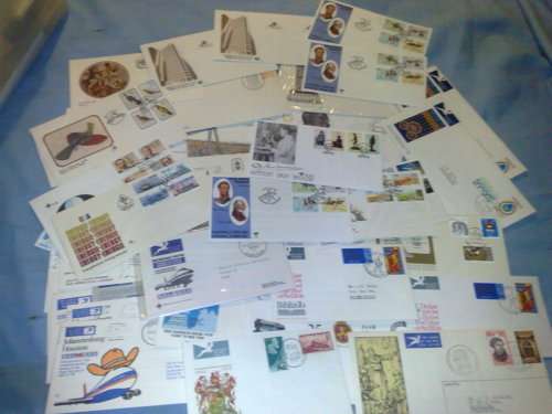 RSA-50 ASSORTED FDC-EARLY NUMBERED FDC,SA AIRWAYS AND GOOD 5TH SERIES-CLEAN-BID PER FDC