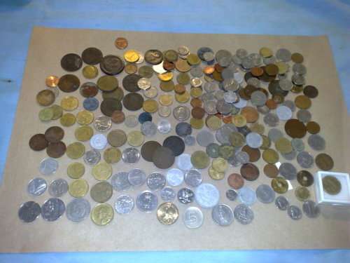 WORLDWIDE-JOBLOT OF 200 ASSORTED COINS-PAY FOR 150,REST ARE FREE-SOME EARLY ISSUES,INTERESTING