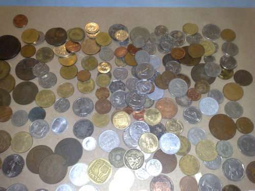 WORLDWIDE-JOBLOT OF 200 ASSORTED COINS-PAY FOR 150,REST ARE FREE-SOME EARLY ISSUES,INTERESTING