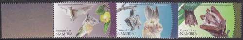 NAMIBIA - BATS OF NAMIBIA, SET OF 3 SINGLES - SUPERB U/M!!!!!
