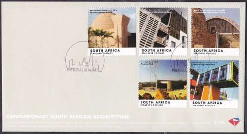 RSA - CONTEMPORARY SOUTH ARICAN ARCHITECTURE, FDC 8.105 - FINE AS NEW!!!!!