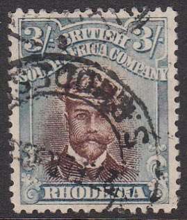 BSAC - KGV ADMIRAL, 3 SHILLING FINE USED - CHEAPEST SHADE CV:R1650!!!!!