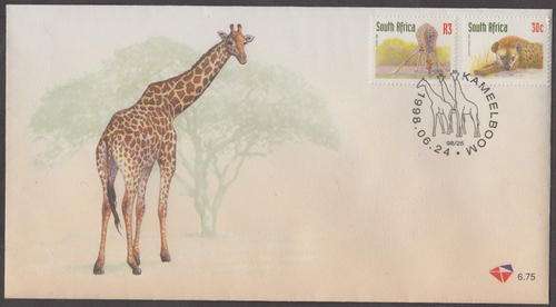 RSA - 1998 WILDLIFE REDRAWN SERIES, FDC 6.75 - CLEAN!!!!!
