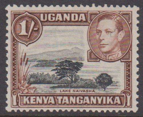 KUT - KGVI 1 SHILLING SINGLE (PERF 13 X 11&1/4), U/M - CV:R435!!!!!