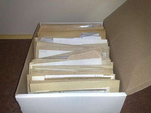 WORLD LOT IN ENVELOPES-OVER 100 ENVELOPES WITH ASSORTED WORLD STAMPS-NICE MIX-READ DESCRIPTION