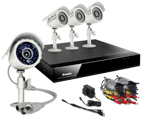 4 CHANNEL SOLAR POWERED CCTV KIT** INCLUDES DVR,CAMERAS,BATTERIES ETC!!
