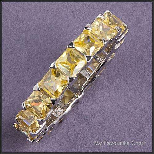 Sterling Silver and Cubic Zirconia Ring