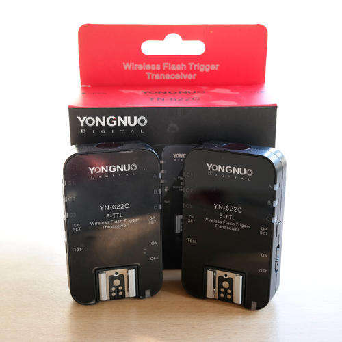 Canon-mount Yongnuo YN-622C Flash Transceivers