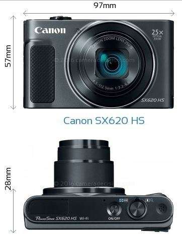 Canon Powershot SX620 HS Black