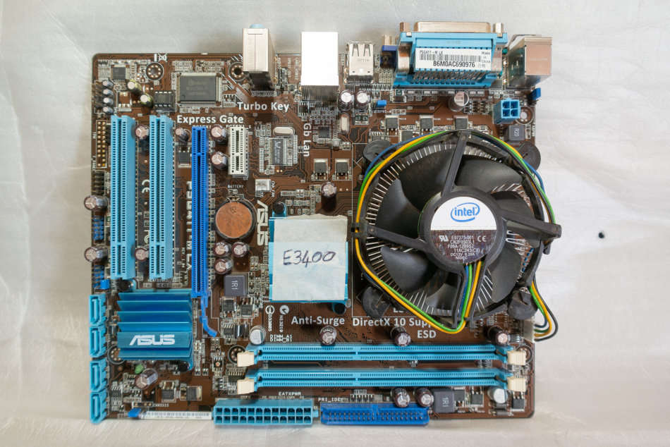 ASUS P5G41M-T LX + Intel E3300/E3400 Celeron
