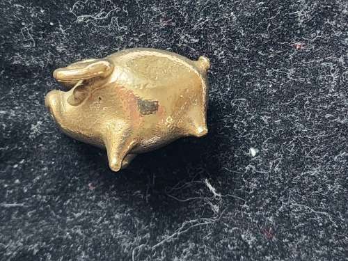 Brass PIG Ornament -Gorgeous, solid brass, fabulous item - Great bargain! Must see , gorgeous