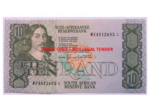 G de Kock R10 3rd issue replacement AU. WX 4812683 as per scan.