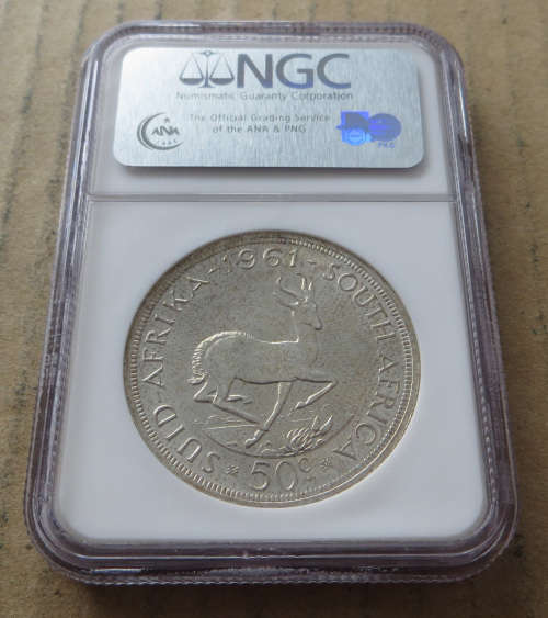 1961 50c Crown PF67 NGC