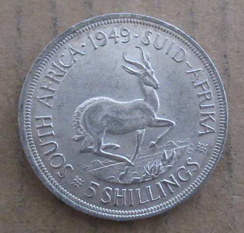 1949 Union 5 Shilling Crown