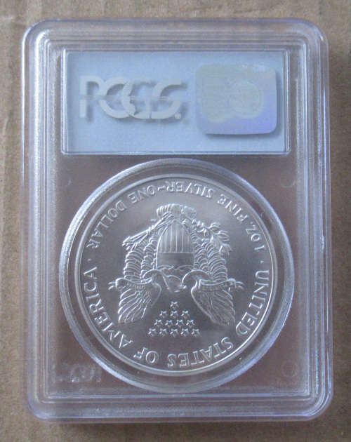 1992 USA Silver Eagle MS69 PCGS