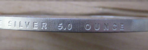 2011 Glacier National Park America the Beautiful 5 Ounce Silver coin Uncirculated