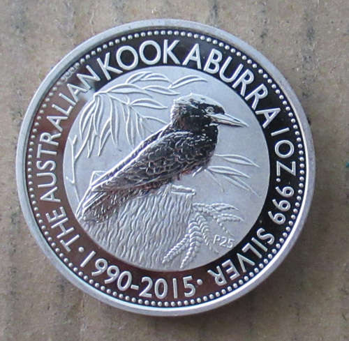 2015 Silver 1 Oz Australia Kookaburra Proof