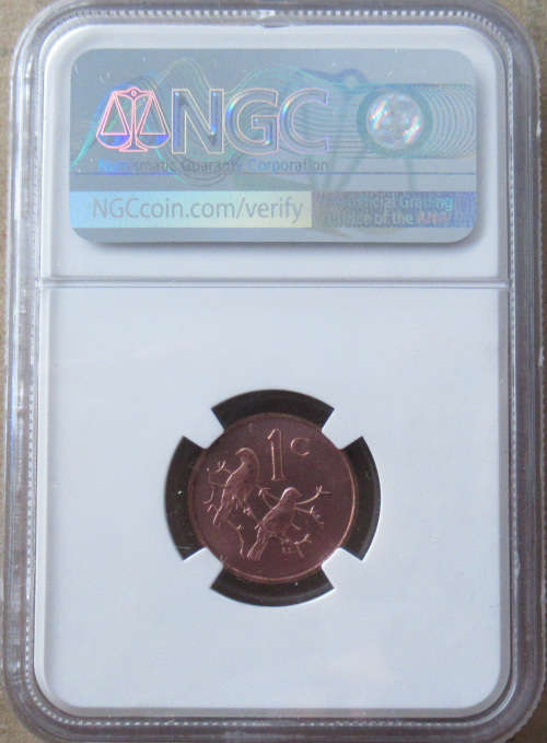 1971 1 cent MS66 RD MAC Spotless