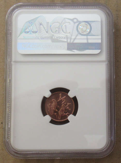 1971 1/2c Cent MS67RD NGC Finest Known 1 of 2 MAC Spotless