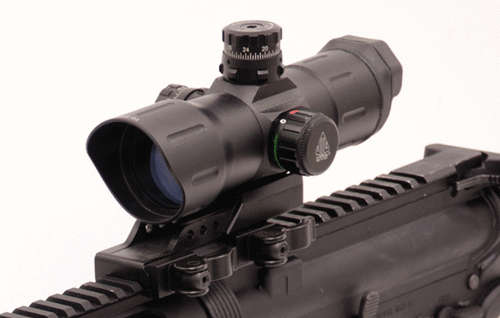 Leapers Inc. UTG 6" ITA Red/Green CQB T-dot Sight with Offset QD Mount