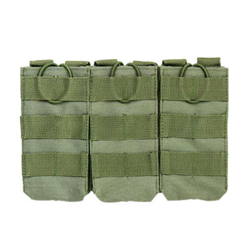 NcStar Triple AR15 Mag Pouch - Green