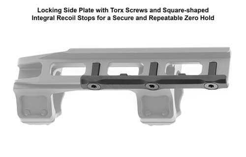 Leapers Inc. UTG ACCU-SYNC® 30mm Medium Pro. 50mm Offset Picatinny Rings