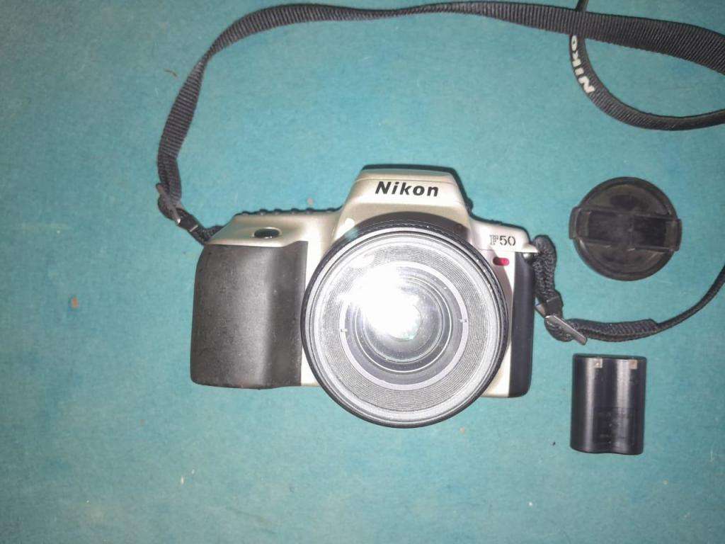 Nikon F50 35mm SLR with 35-80 Auto Focus Nikon Nikkor lens  and Nikon Camera Bag