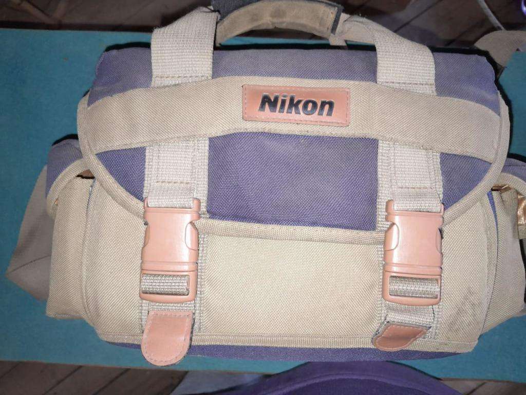 Nikon F50 35mm SLR with 35-80 Auto Focus Nikon Nikkor lens  and Nikon Camera Bag