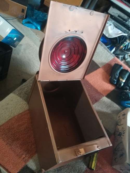 Railway signal lamp vintage