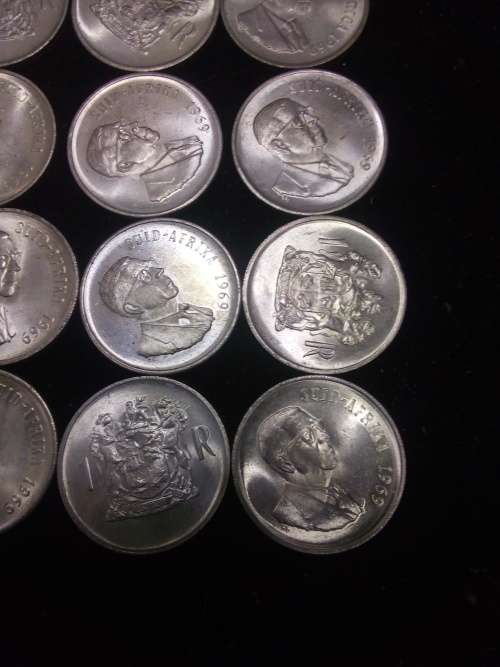 1969 unc (proof.?)×12 free shipping