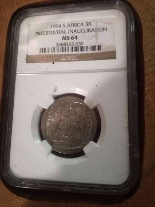 Mandela plaque 30cm×30cm +3×1994 ms62,ms63,ms64 + 1998 congress medal,one of a kind.!!