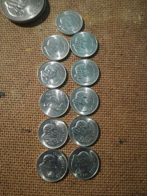 1965 5c coin proof afrikaans 10 @ R6 each