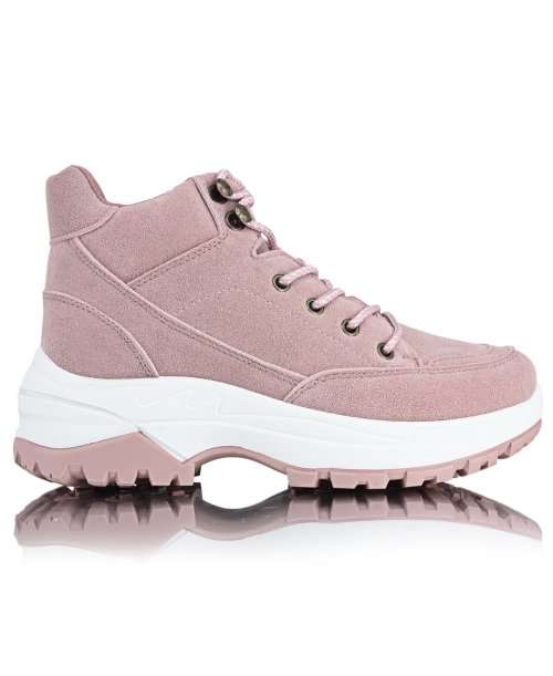 Ladies Combat Sneakers Mink