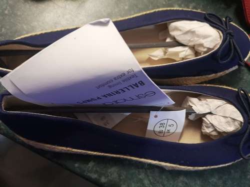 Casual Pumps Canvas blue