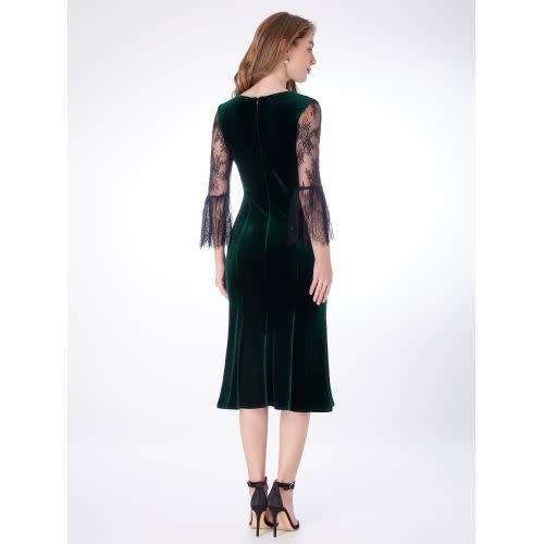 Velvet Cocktail Dress