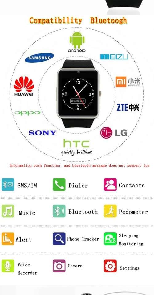 GT08 Smart Watch