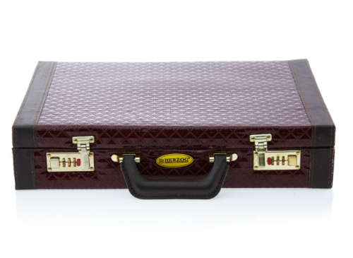 72 Piece Stainless Steel Cutlery Set with Faux Leather Case